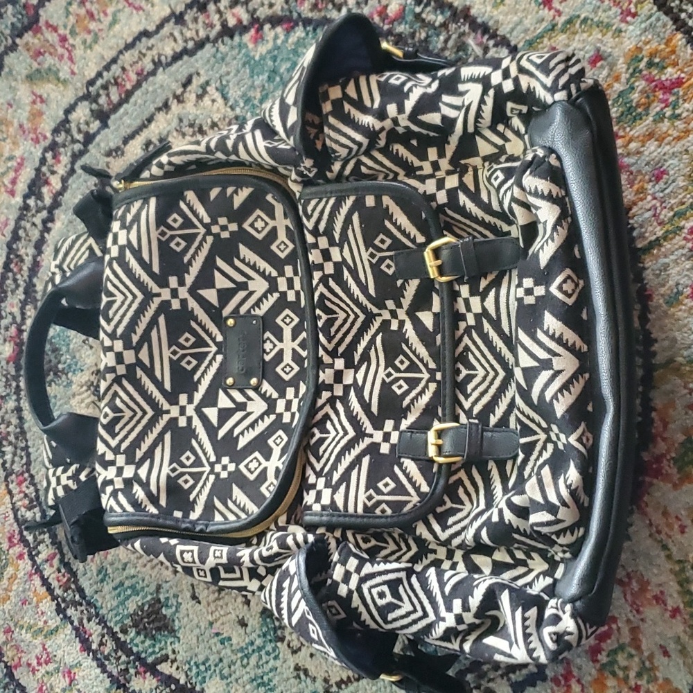 Carters Aztec Print Diaper Bag